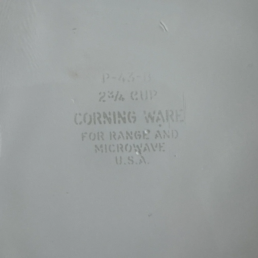 Vintage Corning Ware le Persil Spice of Life-P43B Casserole Dish W/lids Set Of 2